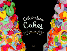 Tablet Screenshot of celebration-cakes.co.uk